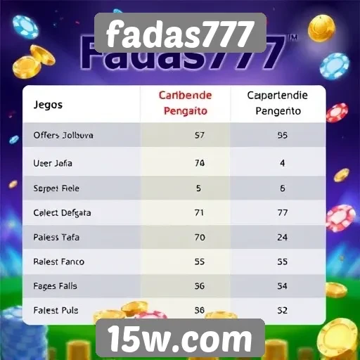 Comparação entre fadas777 e outros sites de jogos